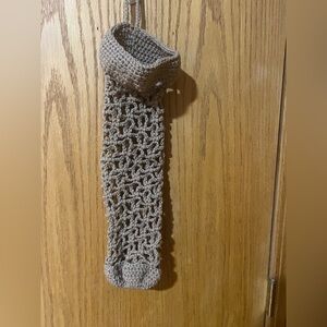Crochet Boho Grocery Bag Hanger